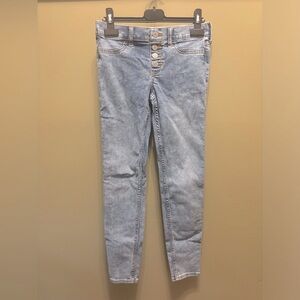 Abercrombie Kids Mid-rise pull on Jean legging